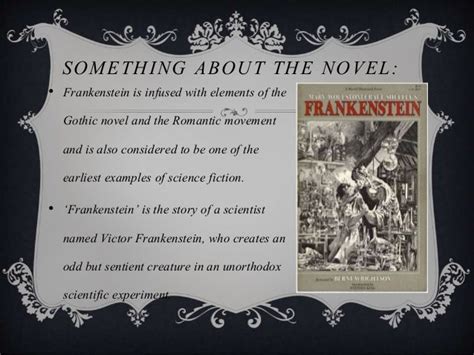 how is frankenstein a romantic novel romanticism and its influence on the creation of frankenstein